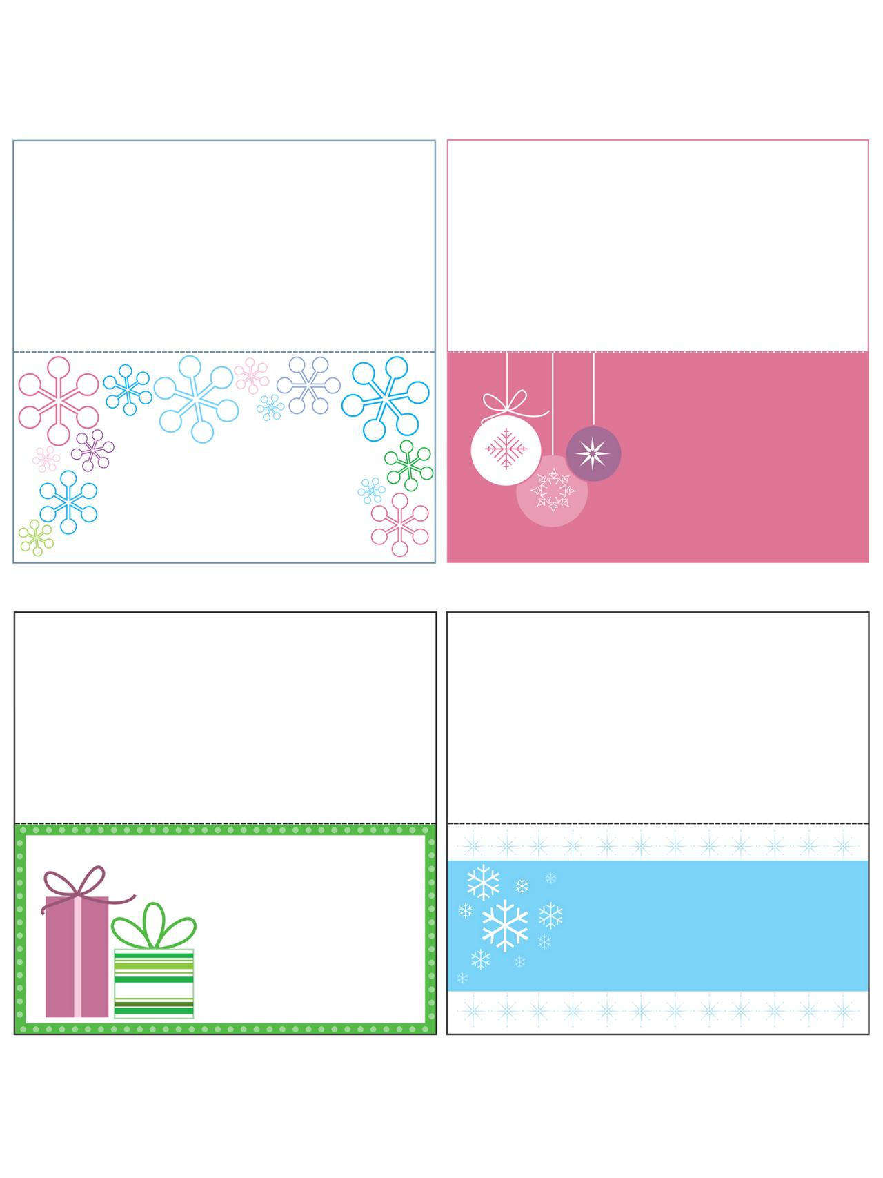 014 Template Ideas Free Printable Striking Cards Wedding With Regard To Christmas Note Card Templates