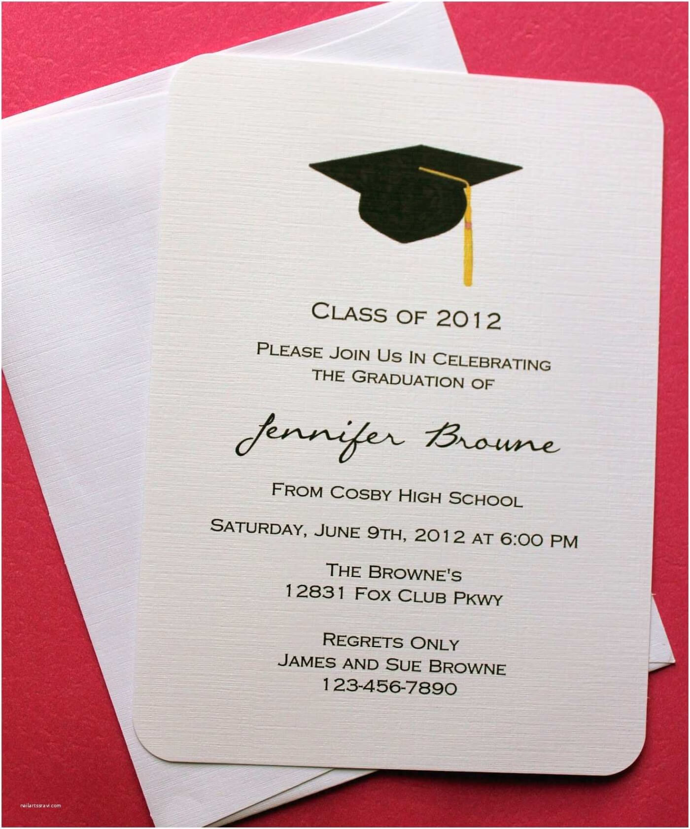 015 Free Graduation Party Invitation Templates For Word Of Intended For Free Graduation Invitation Templates For Word