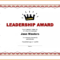 015 Template Ideas Award Certificate Word Doc Of Achievement Pertaining To Leadership Award Certificate Template