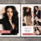 017 Model Comp Card Template Outstanding Ideas Photoshop Psd In Free Model Comp Card Template