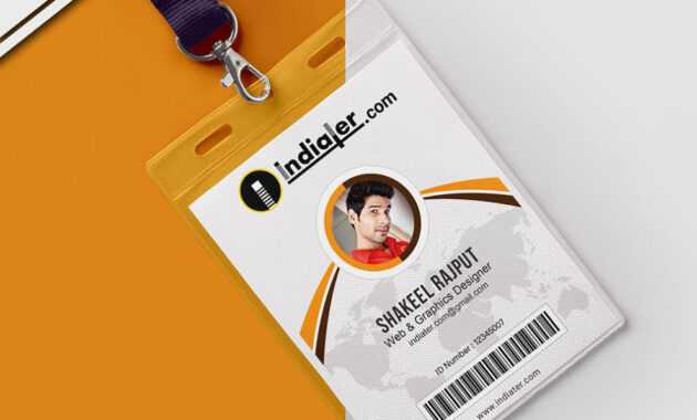 018 Id Card Template Psd Free Download Ideas Modern Office pertaining to Id Card Design Template Psd Free Download