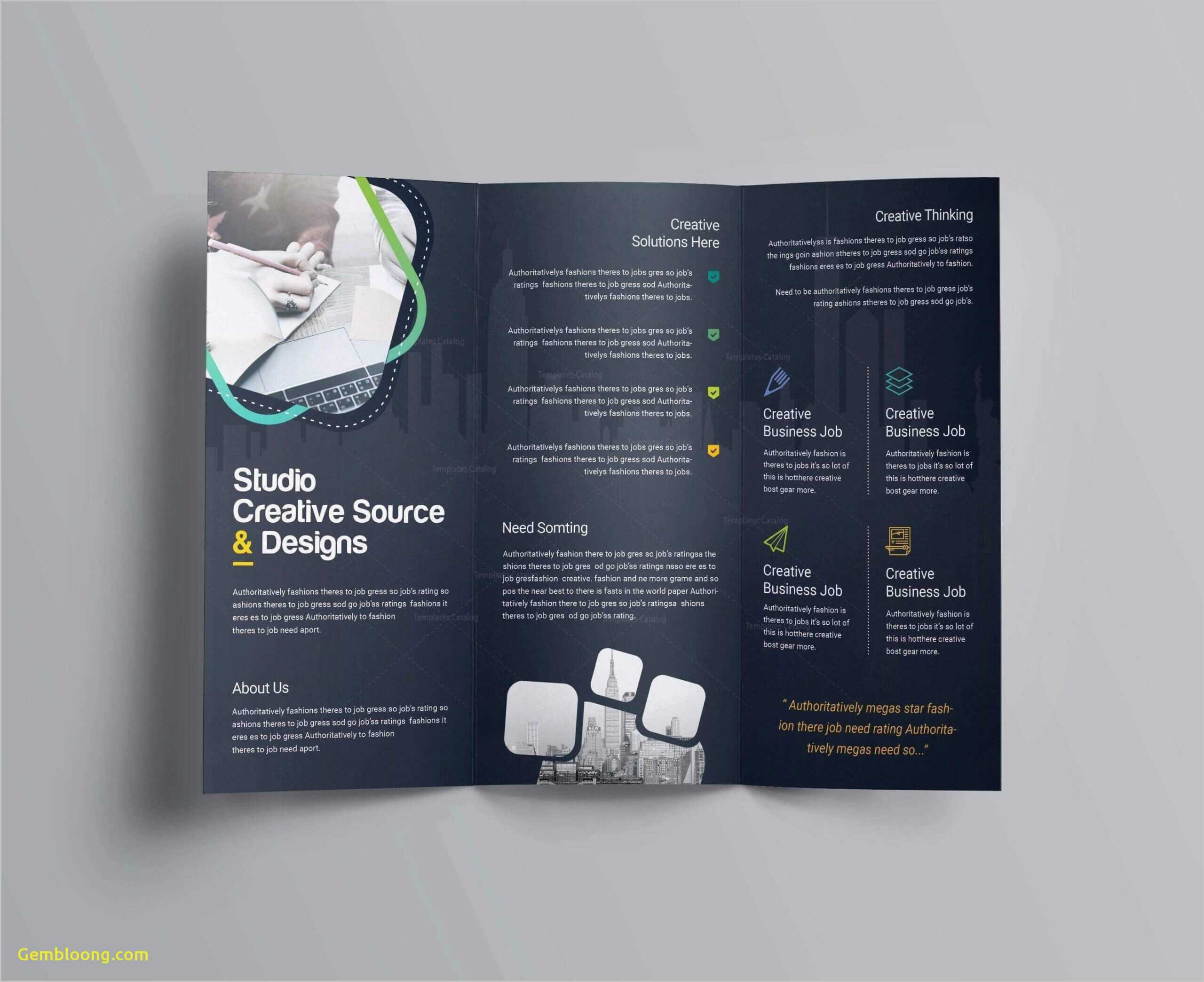 018 Templates For Brochures Free Download Template Ideas With Free Brochure Templates For Word 2010