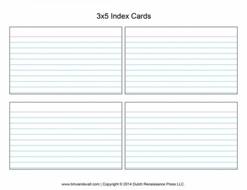 019 Blank Index Card Template Inside 3X5 Free Surprising Throughout Index Card Template For Pages