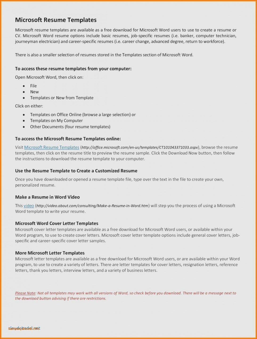 020 Business Letter Template Word Sample Experience For Microsoft Word Business Letter Template