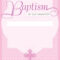 020 Free Baptism Invitation Templates Template Breathtaking Intended For Blank Christening Invitation Templates