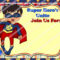 020 Template Ideas Pj Masks Layout 02 Superhero Invitation Within Superhero Birthday Card Template