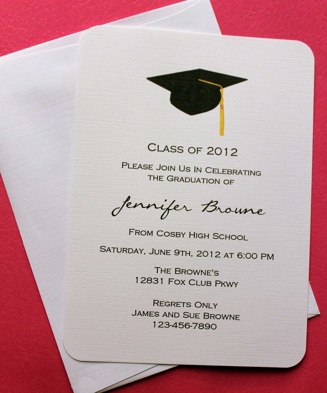 020 Template Ideas Unique Graduation Party Invitation In Graduation Party Invitation Templates Free Word