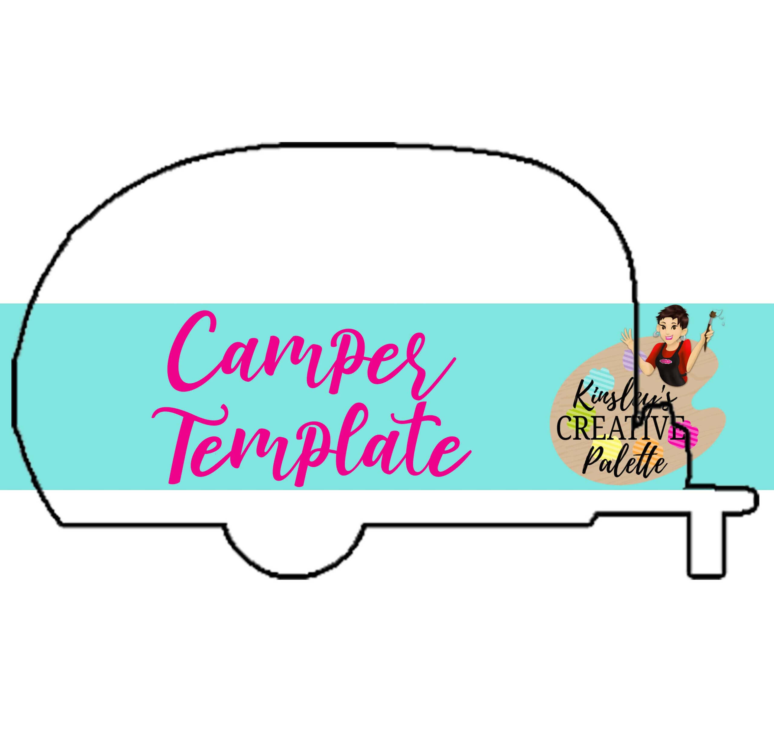 021 Camper Template Blank Door Hanger Surprising Ideas Regarding Blanks Usa Templates