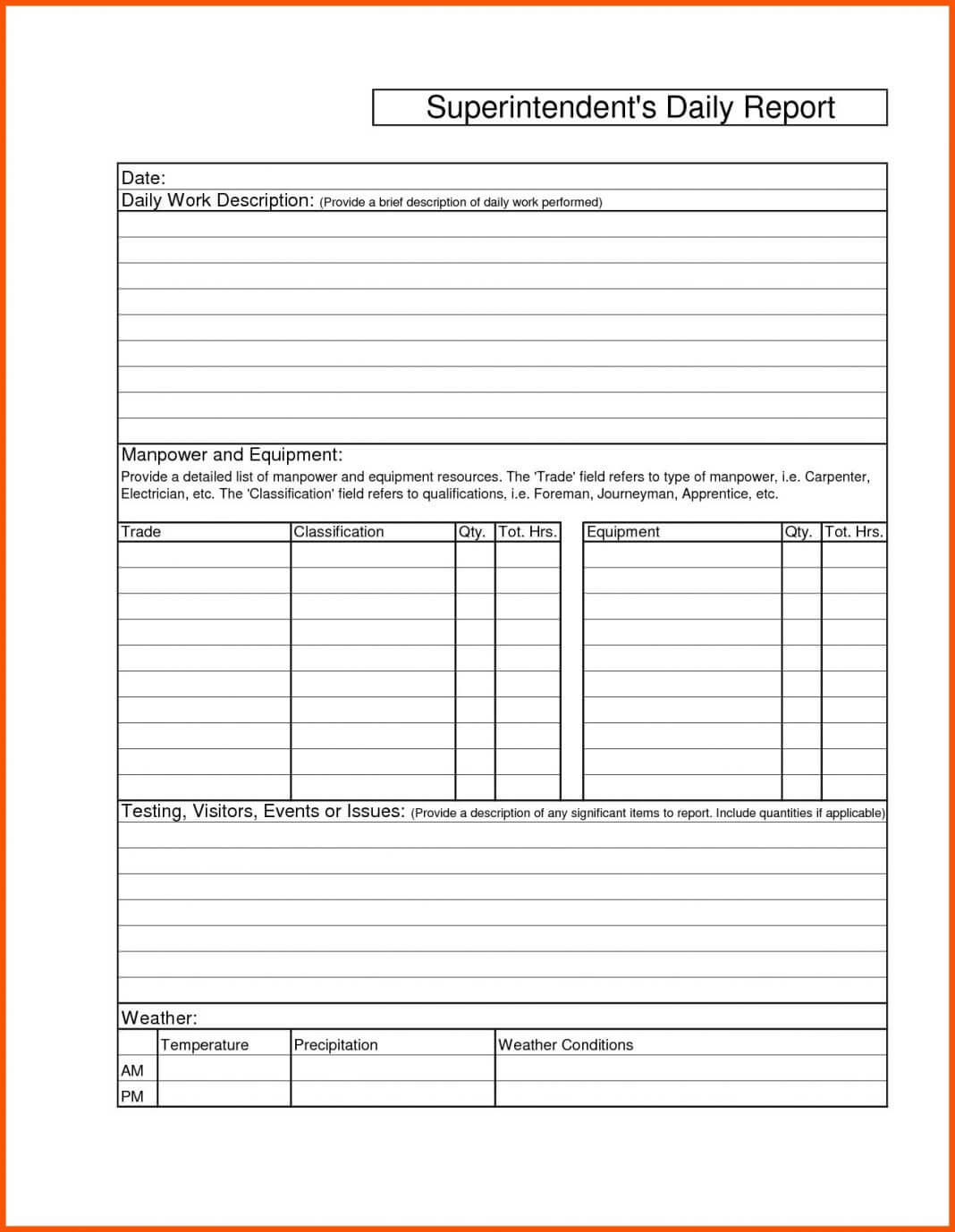021 Daily Work Report Template Xls Ideas 20Daily Iwsp5 Inside Daily Work Report Template
