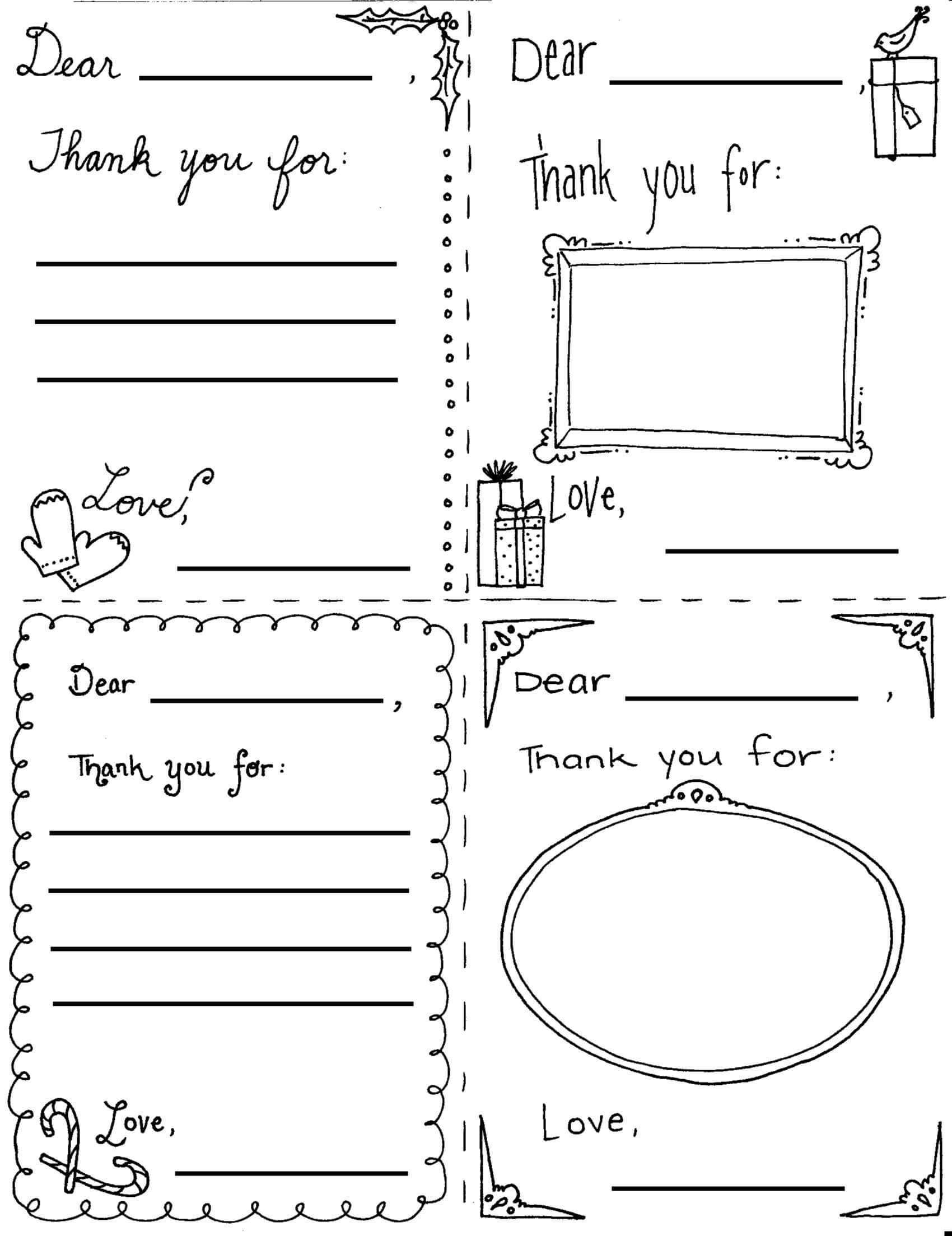 021 Printable Thank You Card Templates Note For Teacher From Throughout Thank You Card For Teacher Template