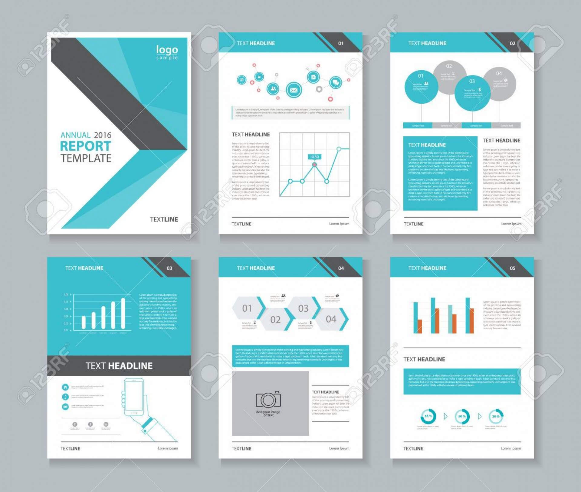 021 Template Ideas Free Annual Report Corporate Brochure Intended For Annual Report Template Word
