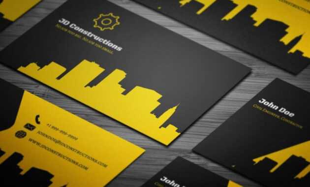 021 Trancprnt Business Card Template Ideas Construction with regard to Construction Business Card Templates Download Free