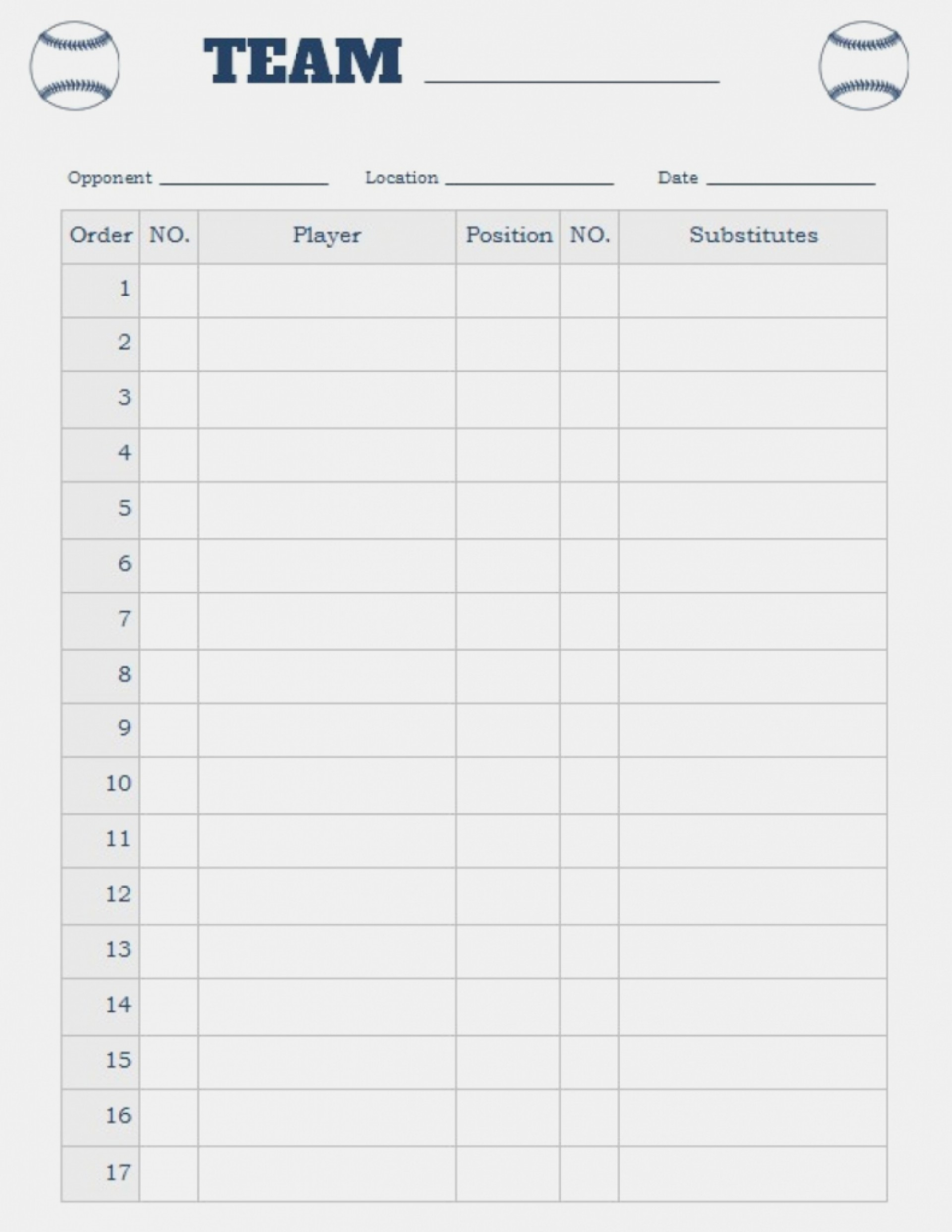 022 Template Ideas Free Baseball Lineup Card Excel Cards Regarding Dugout Lineup Card Template