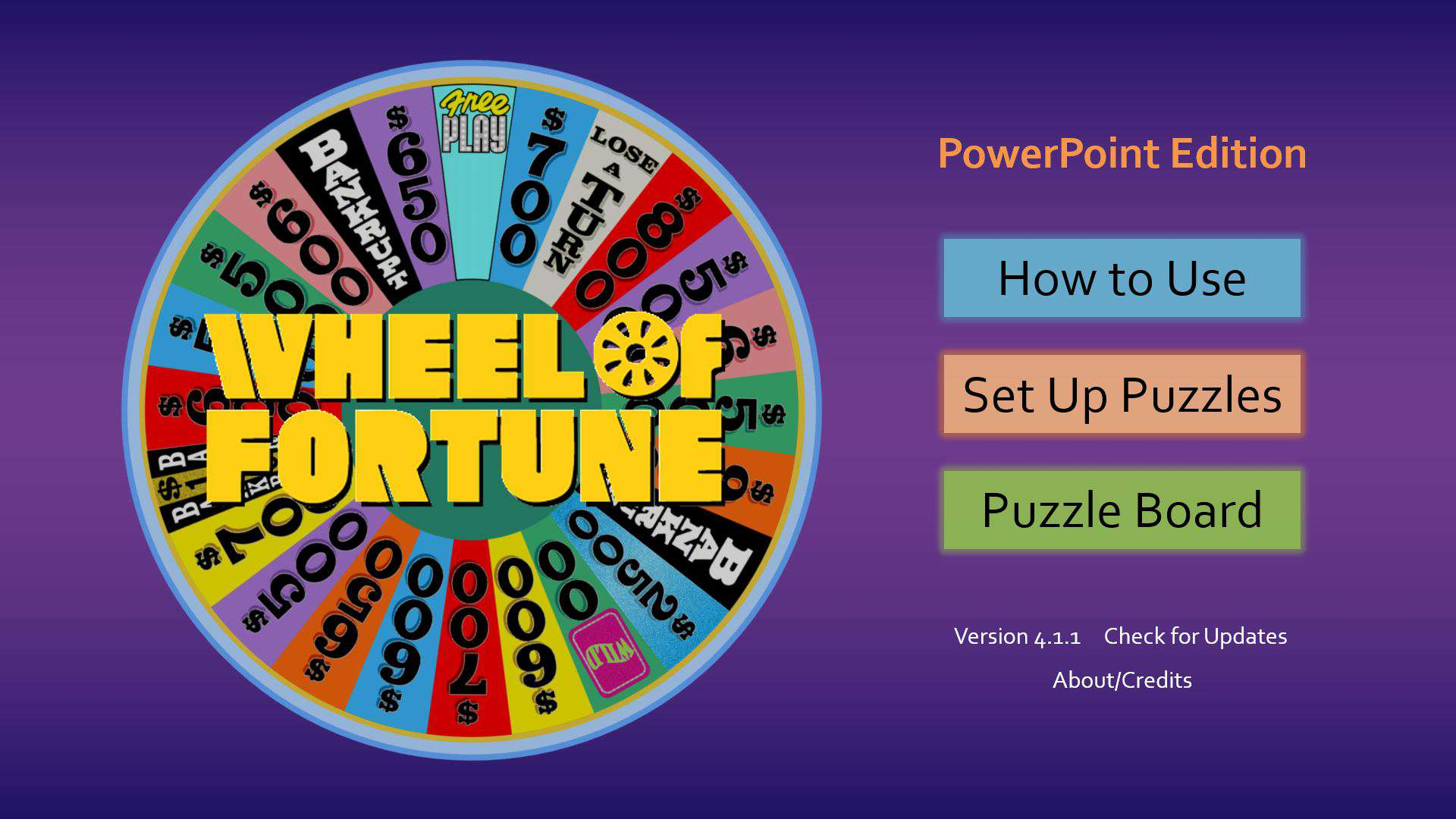 024 Template Ideas Powerpoint Game Show Templates Free With Regard To Wheel Of Fortune Powerpoint Template