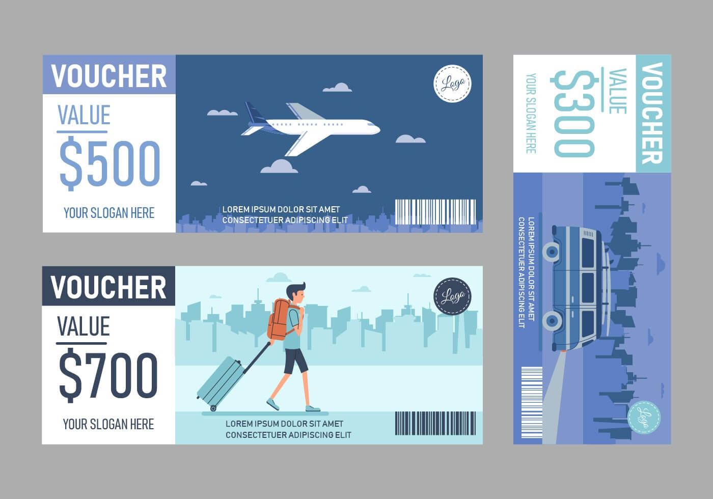 024 Travel Gift Certificate Template Ideas Bigpreview Psd Pertaining To Free Travel Gift Certificate Template