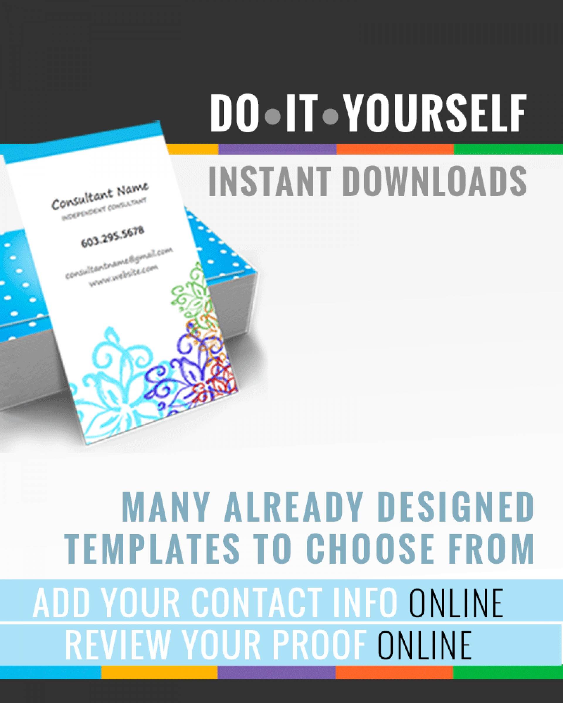 025 Web Blog Business Card Templates Make Your Own Rodan Inside Rodan And Fields Business Card Template