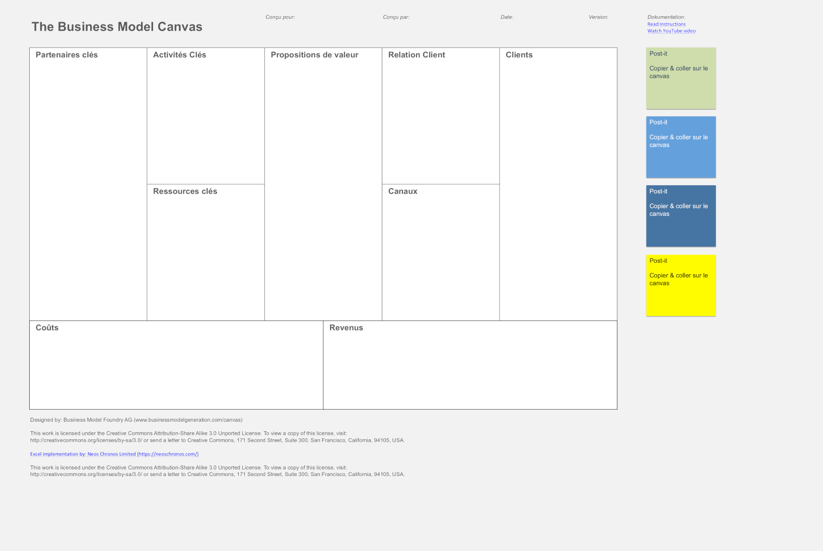 026 Business Model Canvas Neos Chronos French Template Ideas Throughout Business Model Canvas Template Word
