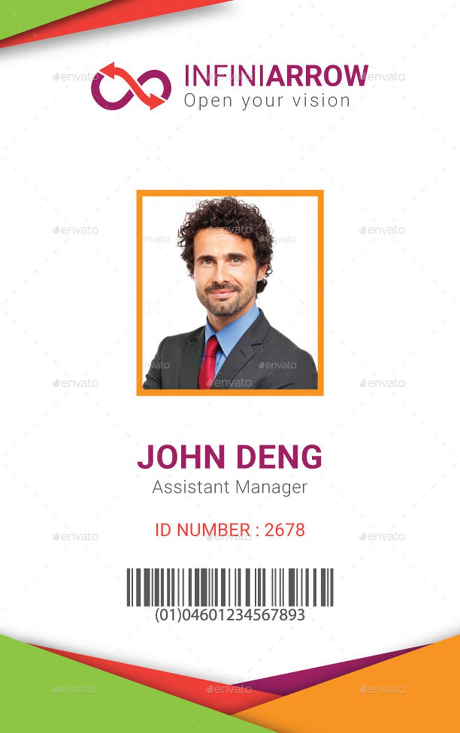 026 Employee Id Card Template Photoshop Free Download Pertaining To Sample Of Id Card Template