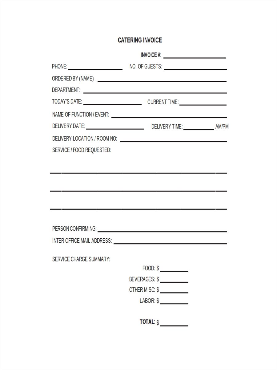 026 Free Catering Contract Template Receipt Unique Ideas Uk Pertaining To Catering Contract Template Word