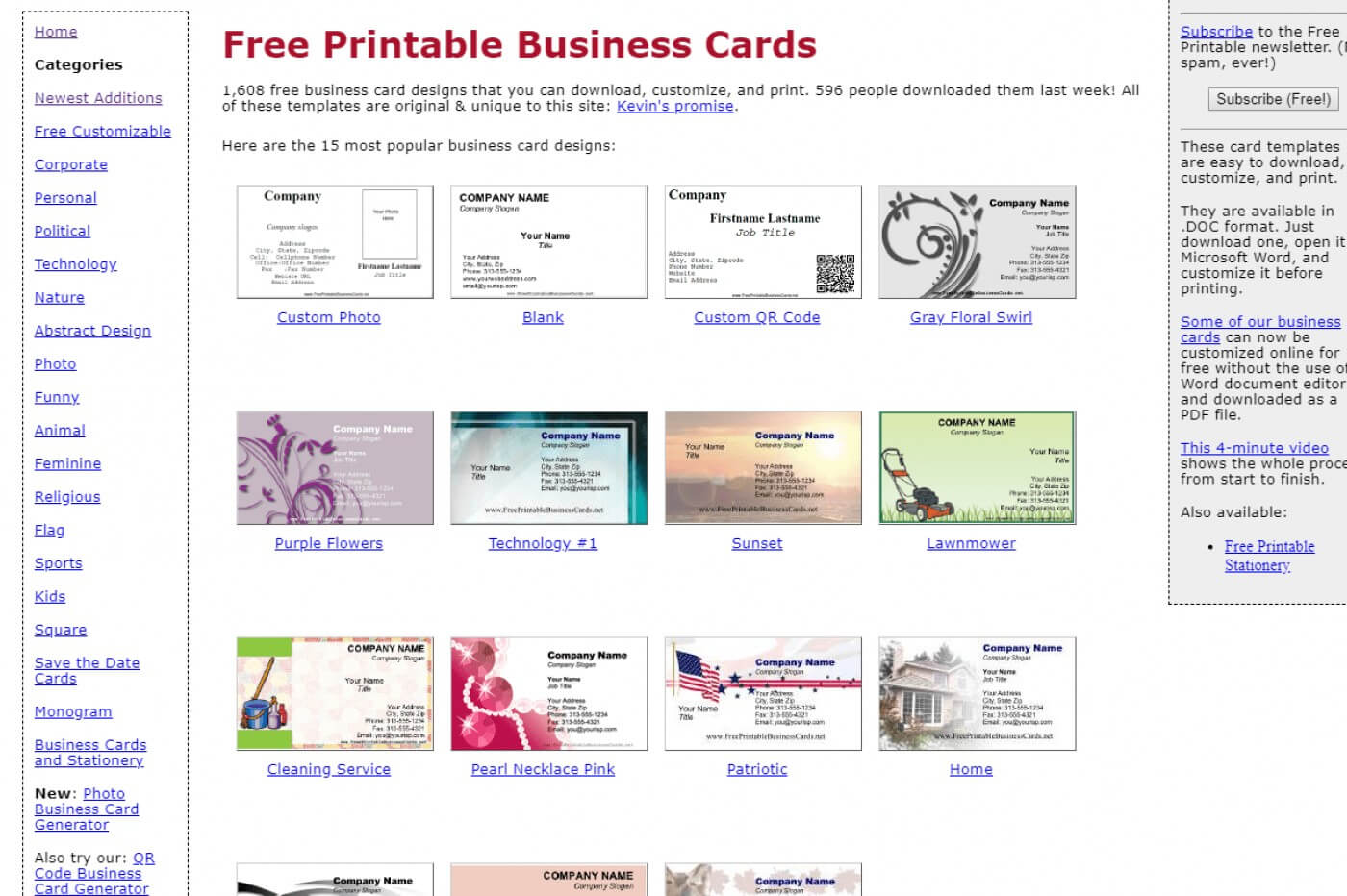 026 Free Printable Business Cards Blank Card Template For Word 2013 Business Card Template