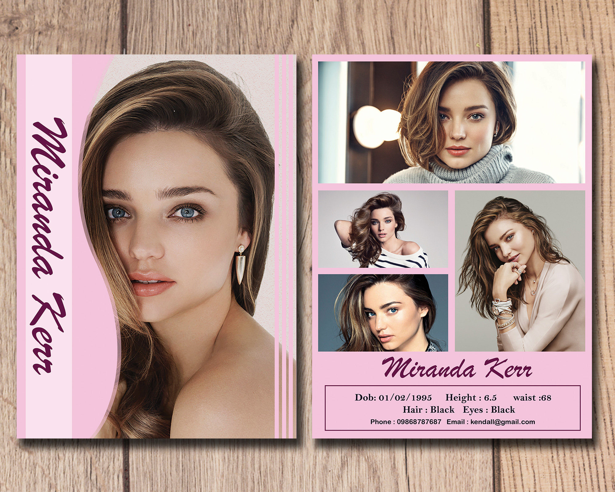 028 Model Comp Card Template Ideas Outstanding Psd Child Within Free Model Comp Card Template
