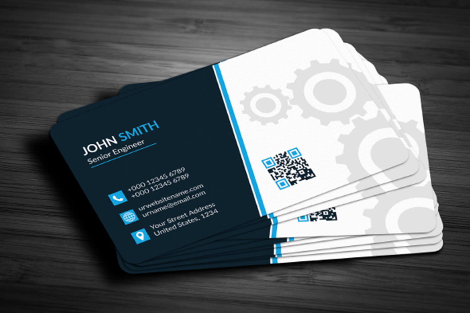 029 Blank Business Card Template Psd Download Phenomenal Pertaining To Blank Business Card Template Download