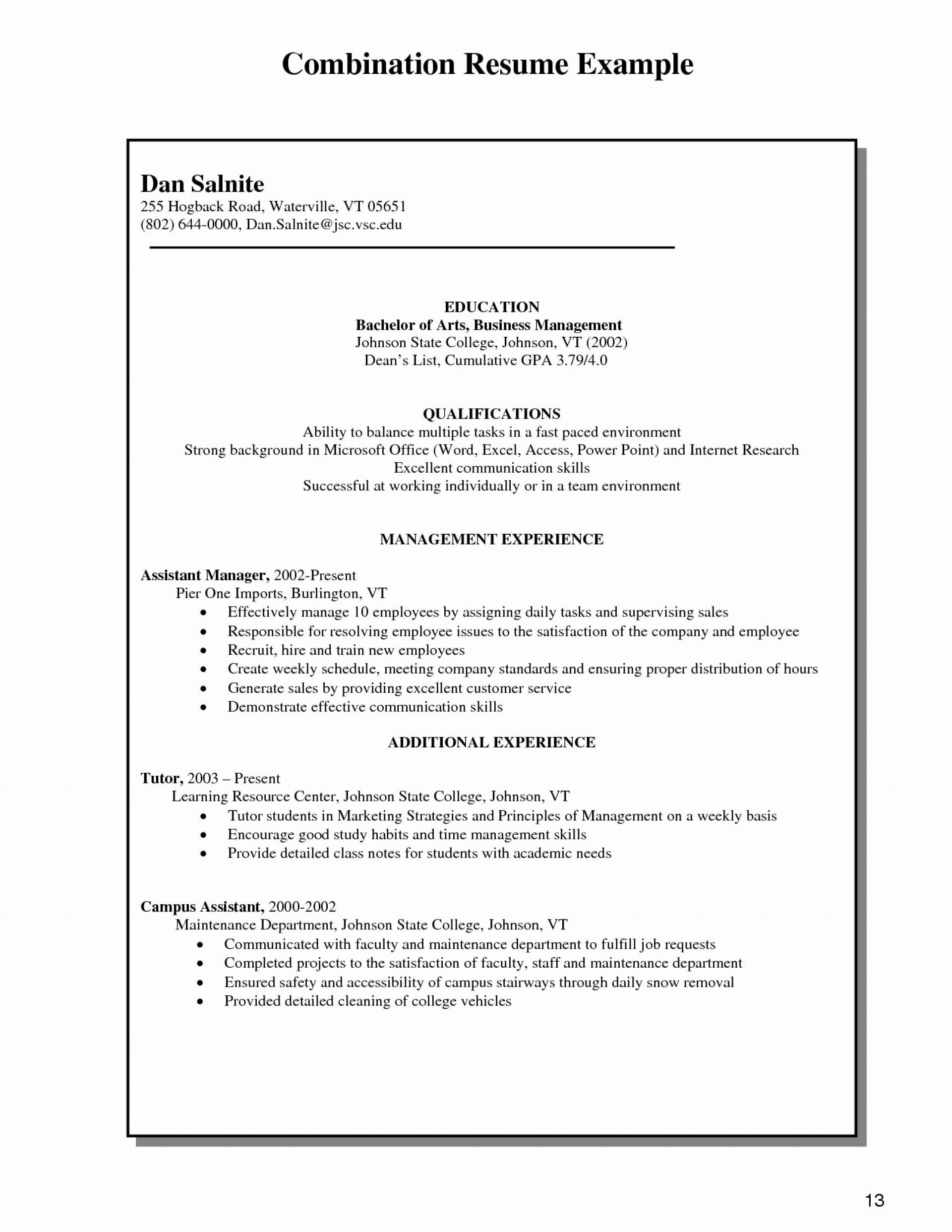 029 Combination Resume Template Word Free Templates 27 1 Throughout Combination Resume Template Word