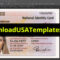 029 Id Card Template Photoshop Uk Psd Stirring Ideas Design Throughout Florida Id Card Template