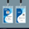 030 Employee Id Card Template Ai Free Download Ideas Blue Within Id Card Template Ai