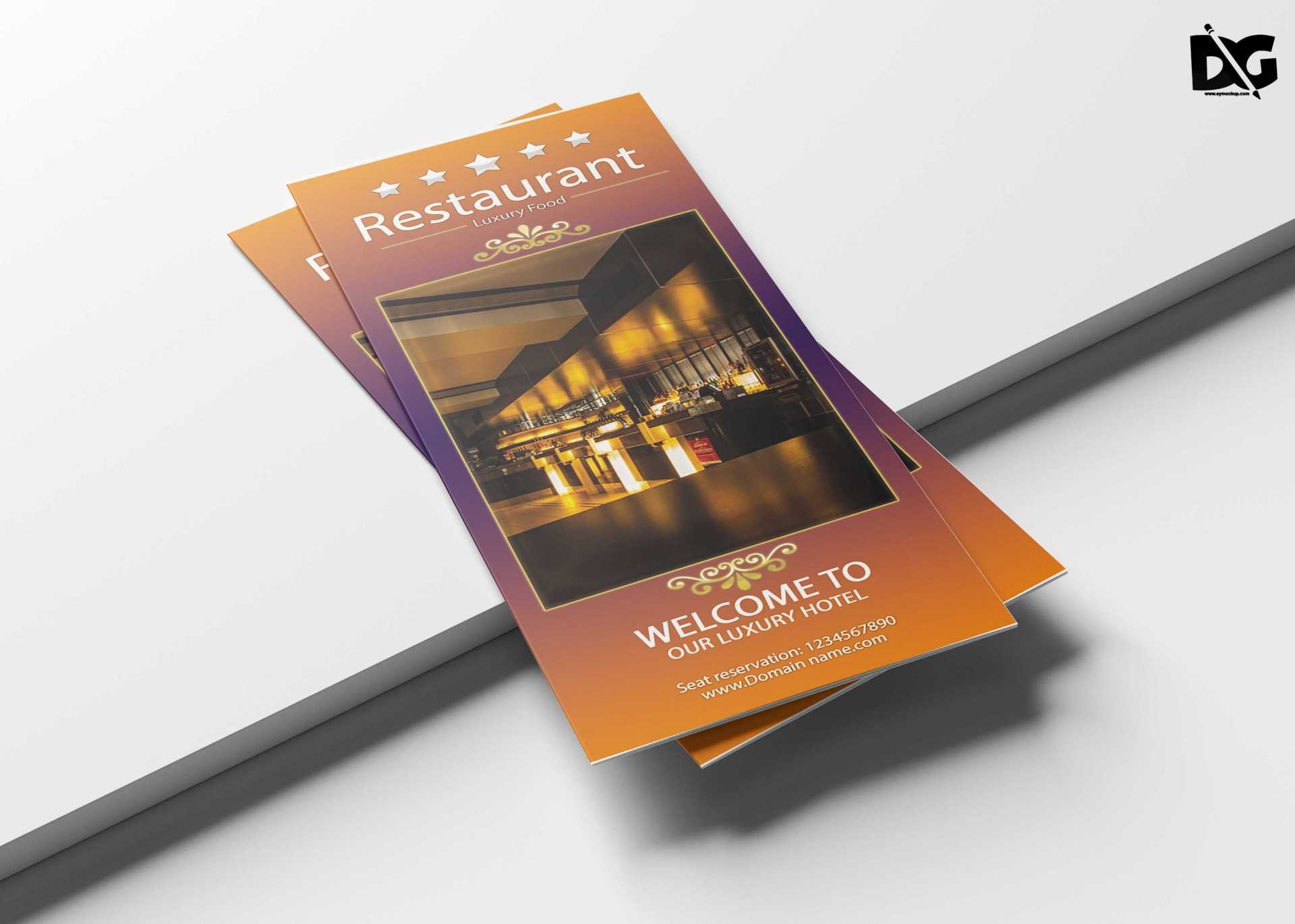 031 Corporate Tri Fold Brochure Template Free Psd Hotel Inside Welcome Brochure Template