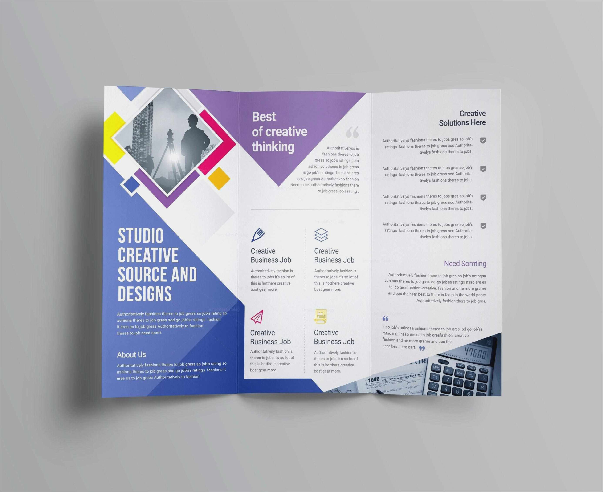 032 Free Download Business Cards Templates For Microsoft In Free Template For Brochure Microsoft Office