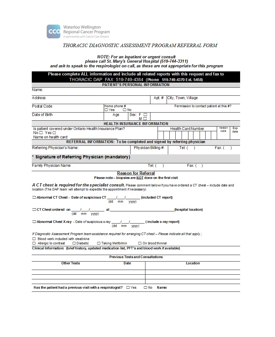 032 Medical Referral Form Template Singular Ideas Patient Within Medical Appointment Card Template Free