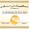034 Free Download Award Certificate Template Word Elegant With Professional Award Certificate Template