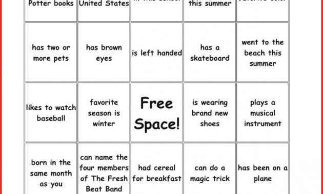 034 Template Ideas Blank Bingo Card Stirring 4X4 Excel inside Ice Breaker Bingo Card Template