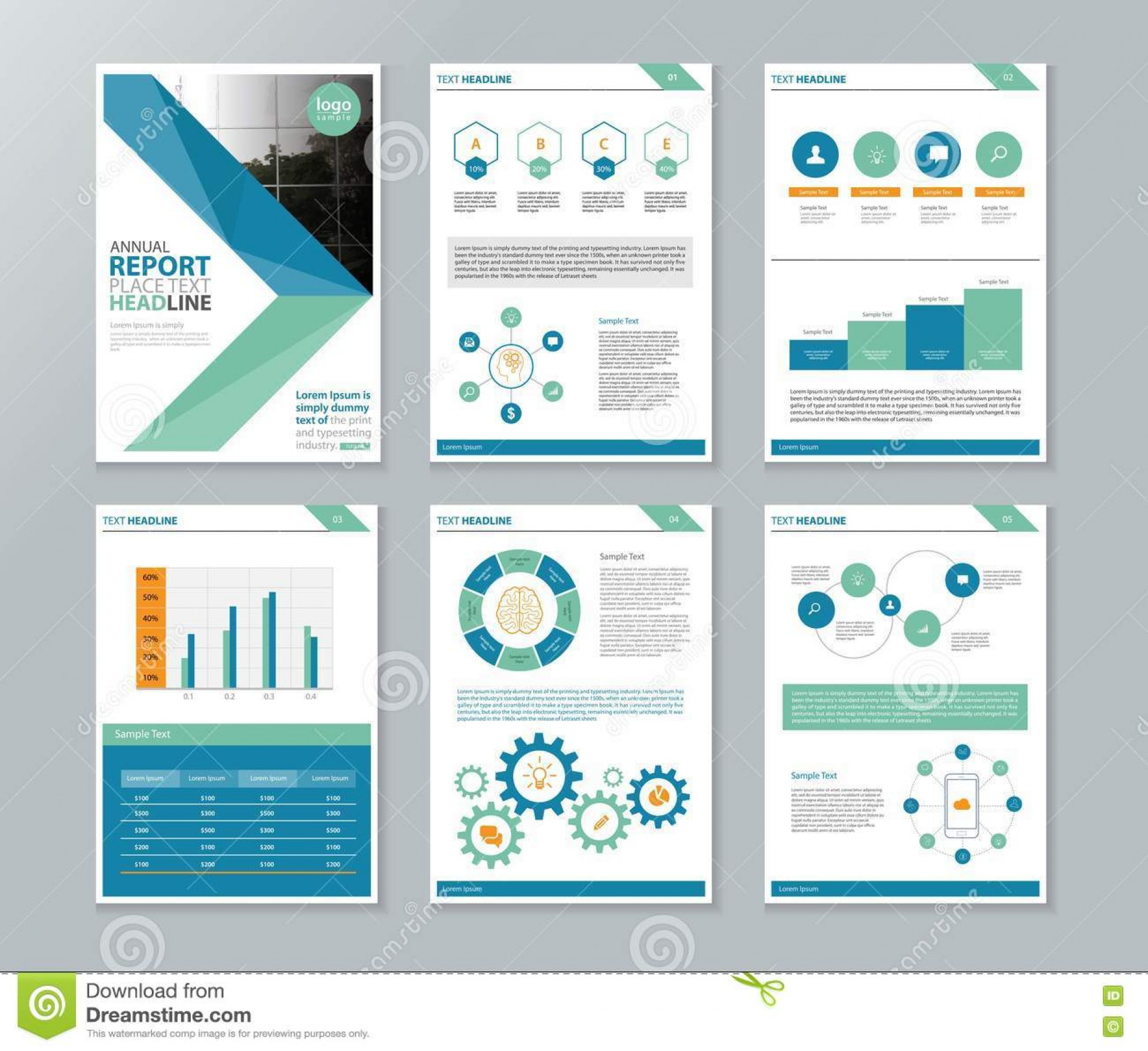 038 Annual Report Template Word Company Profile Brochure Throughout Hr Annual Report Template