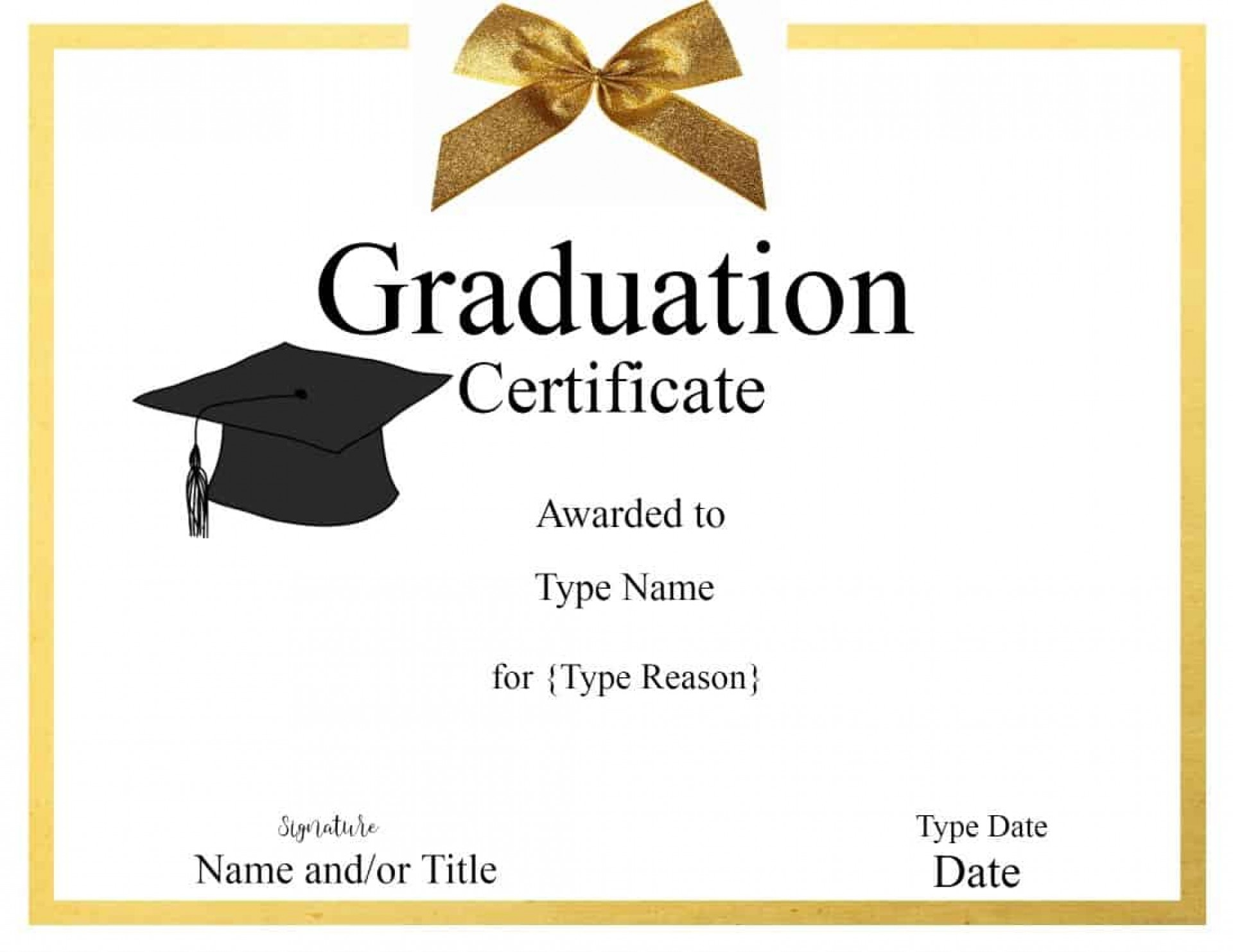 040 Free Birthday Gift Certificate Template Maxresdefault Within Graduation Gift Certificate Template Free