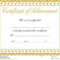 044 Free Printable Certificate Of Completion Template Pertaining To Certificate Of Completion Template Free Printable