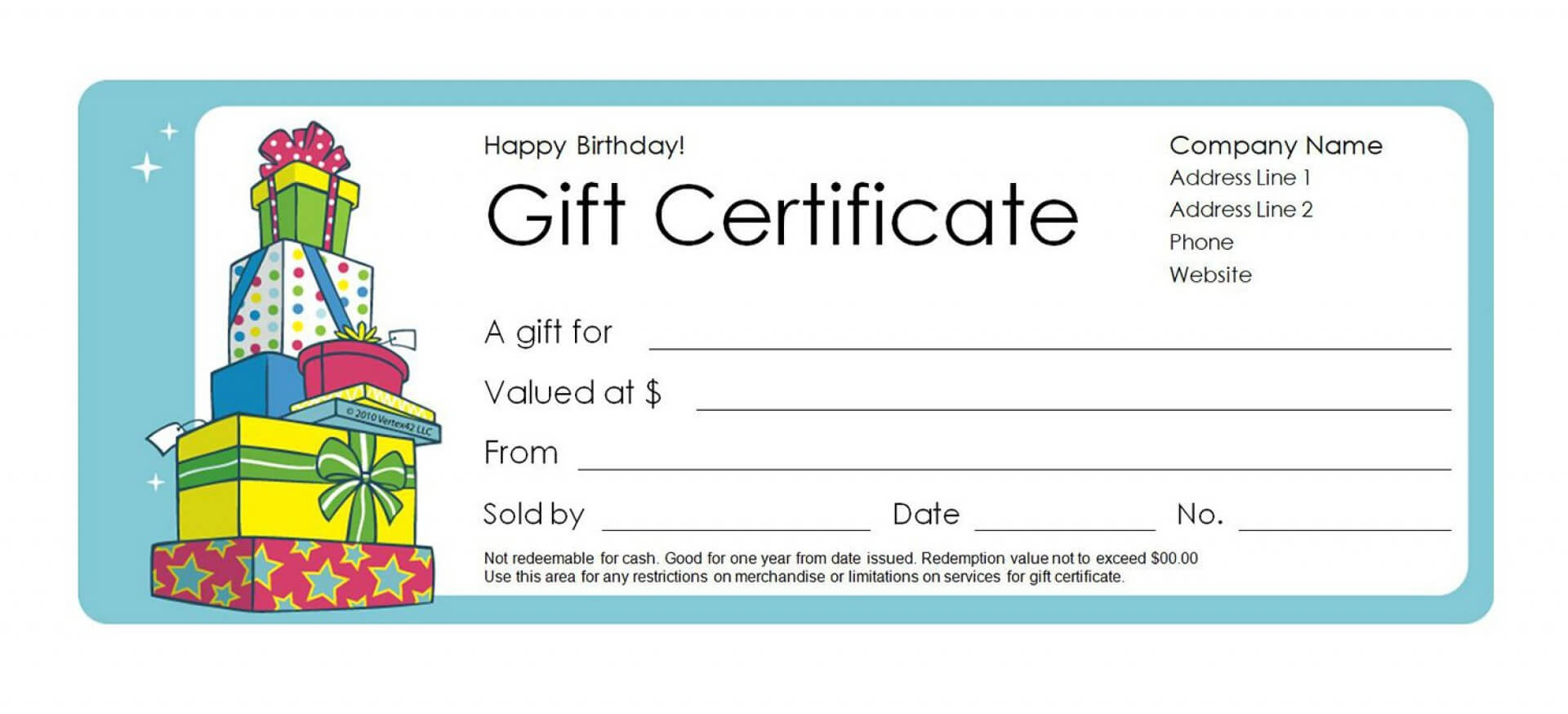 044 Gift Certificate Word Template Elegant Microsoft Throughout Certificate Template For Pages