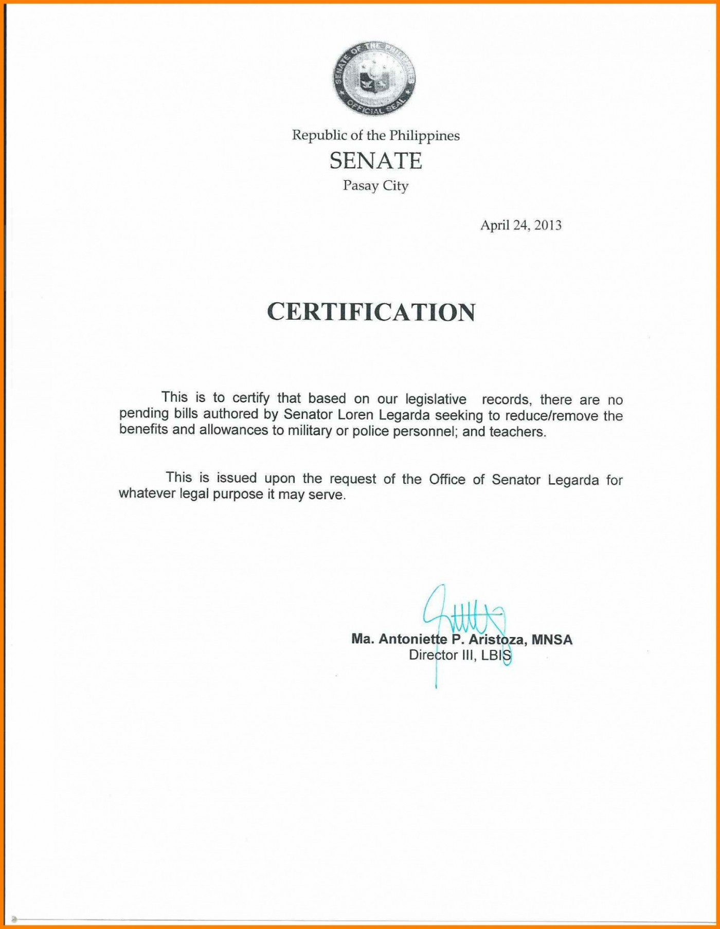 046 Certificate Of Employment Template Ideas Employee The With Regard To Template Of Certificate Of Employment