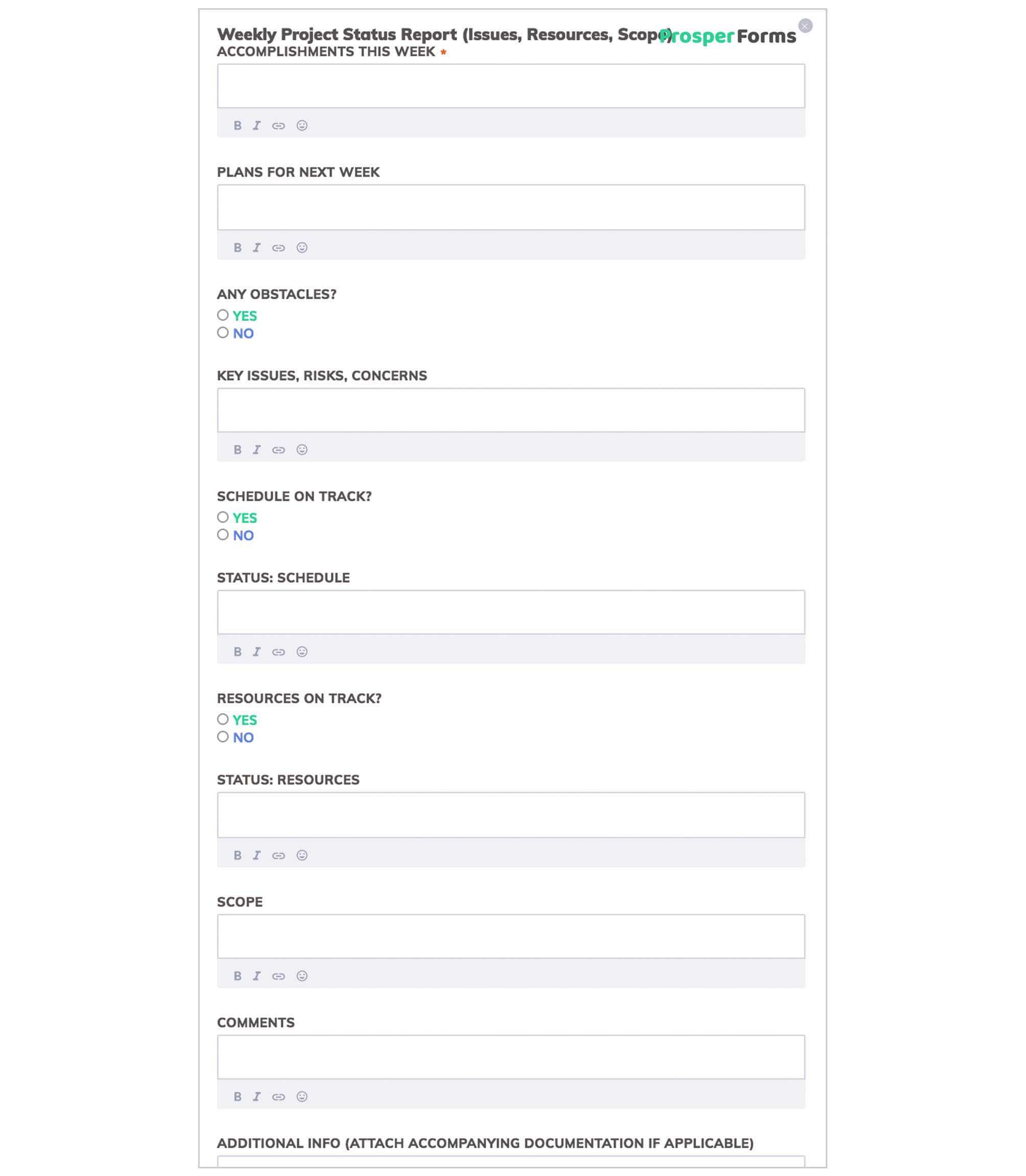 10 Outstanding Templates Of Weekly Reports | Free Download Within Business Review Report Template