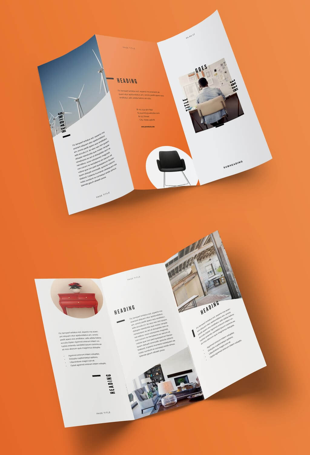 100 Best Indesign Brochure Templates For Adobe Indesign Tri Fold Brochure Template