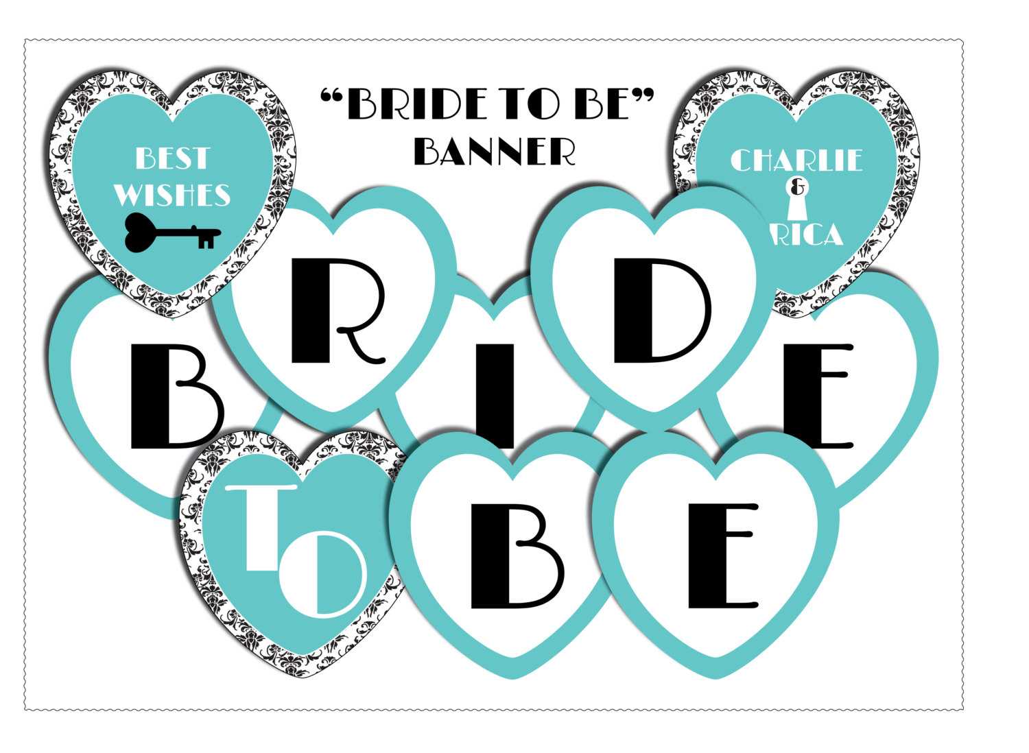 11 Best Photos Of Bride To Be Banner Template – Diy Bridal Intended For Bride To Be Banner Template