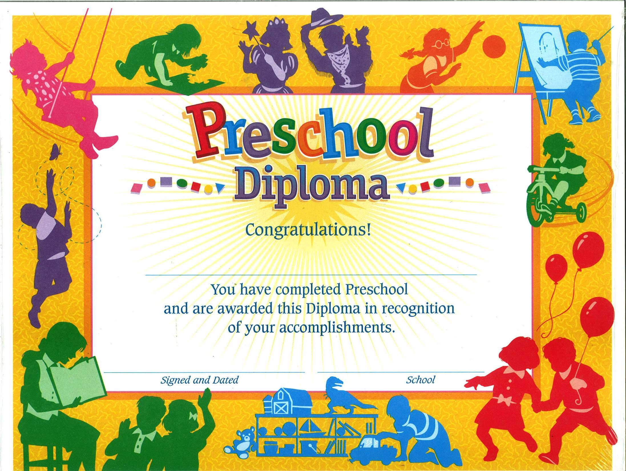 11+ Preschool Certificate Templates – Pdf | Free & Premium For Preschool Graduation Certificate Template Free