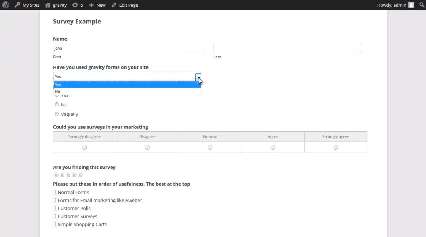 14 Of The Best WordPress Survey Plugins With Regard To Poll Template For Word