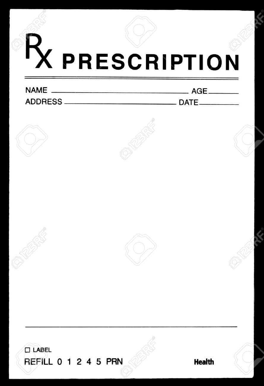 14+ Prescription Templates – Doctor – Pharmacy – Medical Intended For Doctors Prescription Template Word