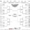 15 March Madness Brackets Designs To Print For Ncaa Inside Blank Ncaa Bracket Template