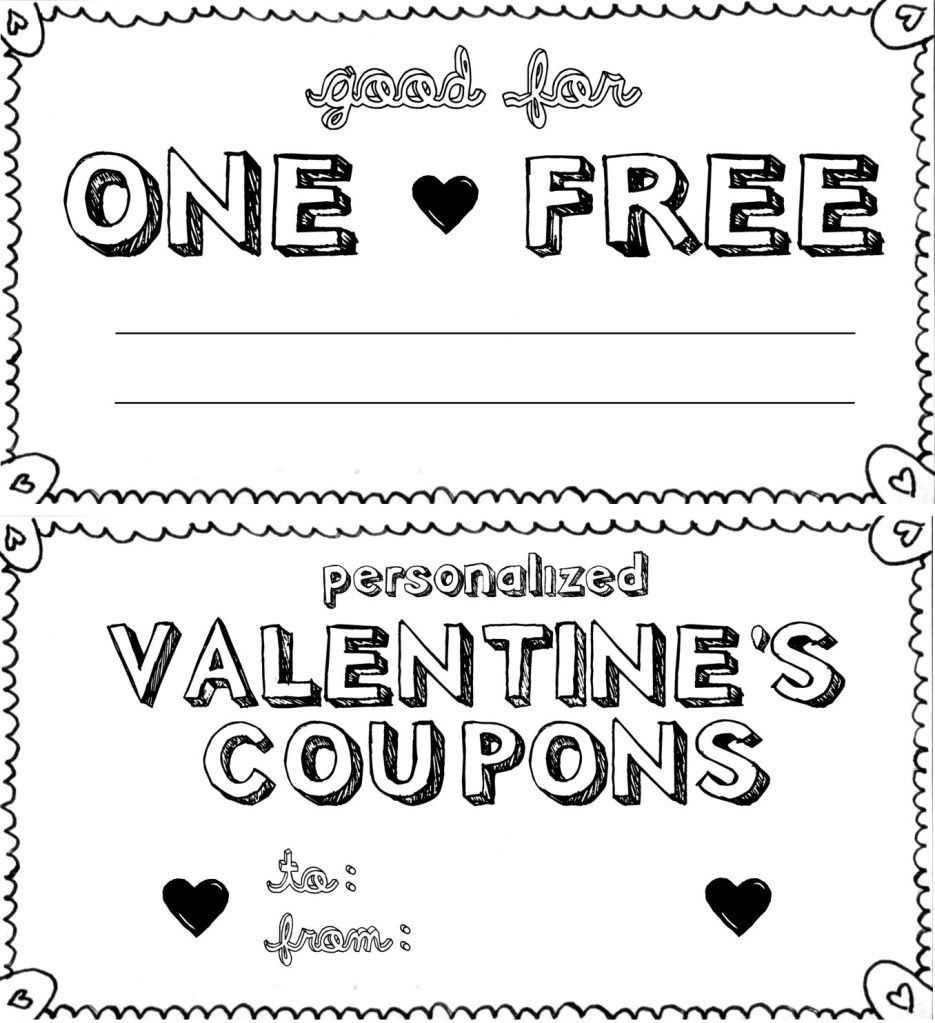 15 Sets Of Free Printable Love Coupons And Templates | Love Pertaining To Love Coupon Template For Word