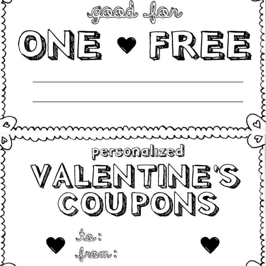 15 Sets Of Free Printable Love Coupons And Templates With Regard To Love Coupon Template For Word