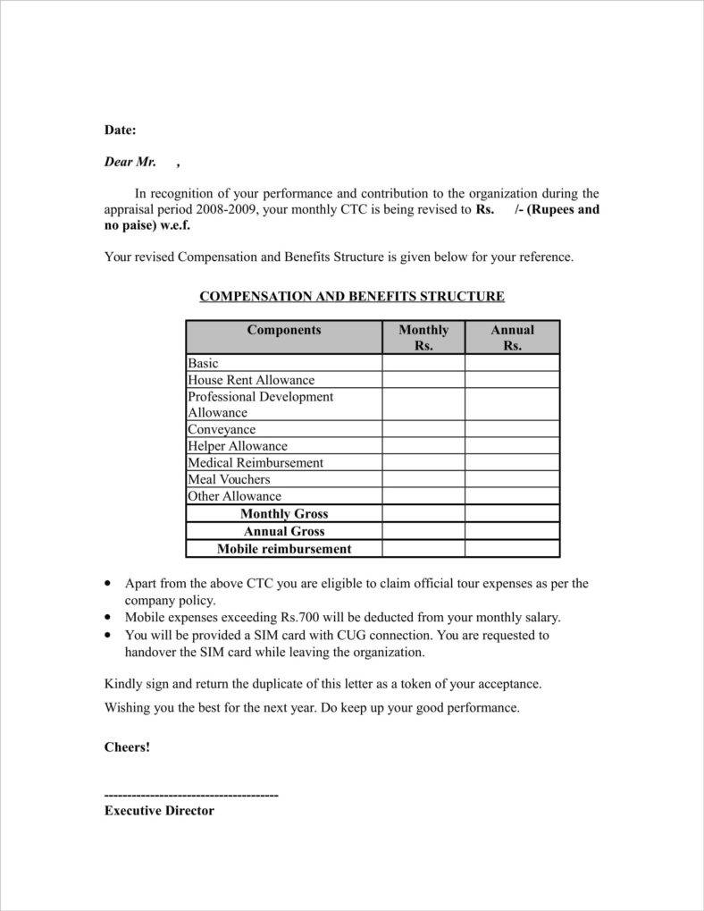 18+ Appraisal Letter Templates – Free Doc, Pdf Format With Sim Card Template Pdf