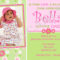 1St Birthday Invitations Girl Free Template First Birthday Pertaining To First Birthday Invitation Card Template